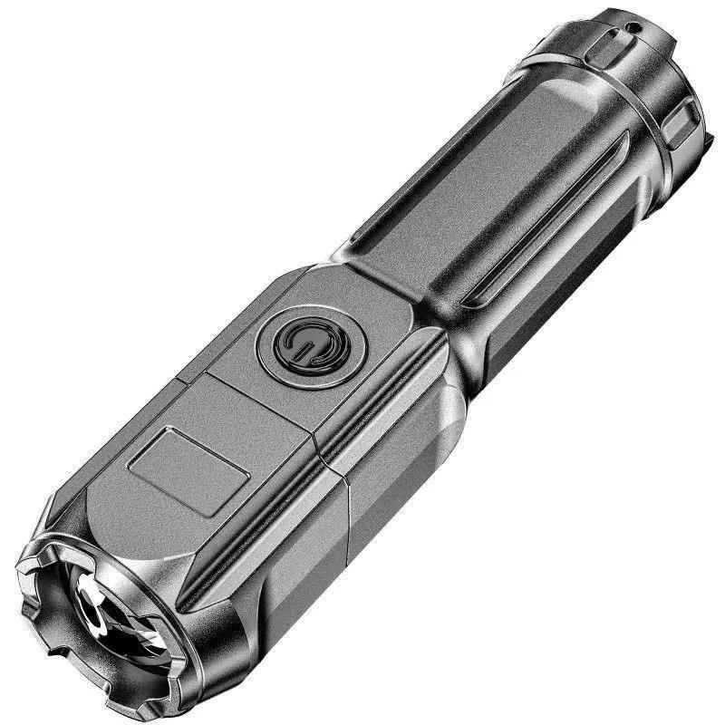 Flashlight strong light rechargeable home durable strong light field super bright long-range zoom small portable flashlight