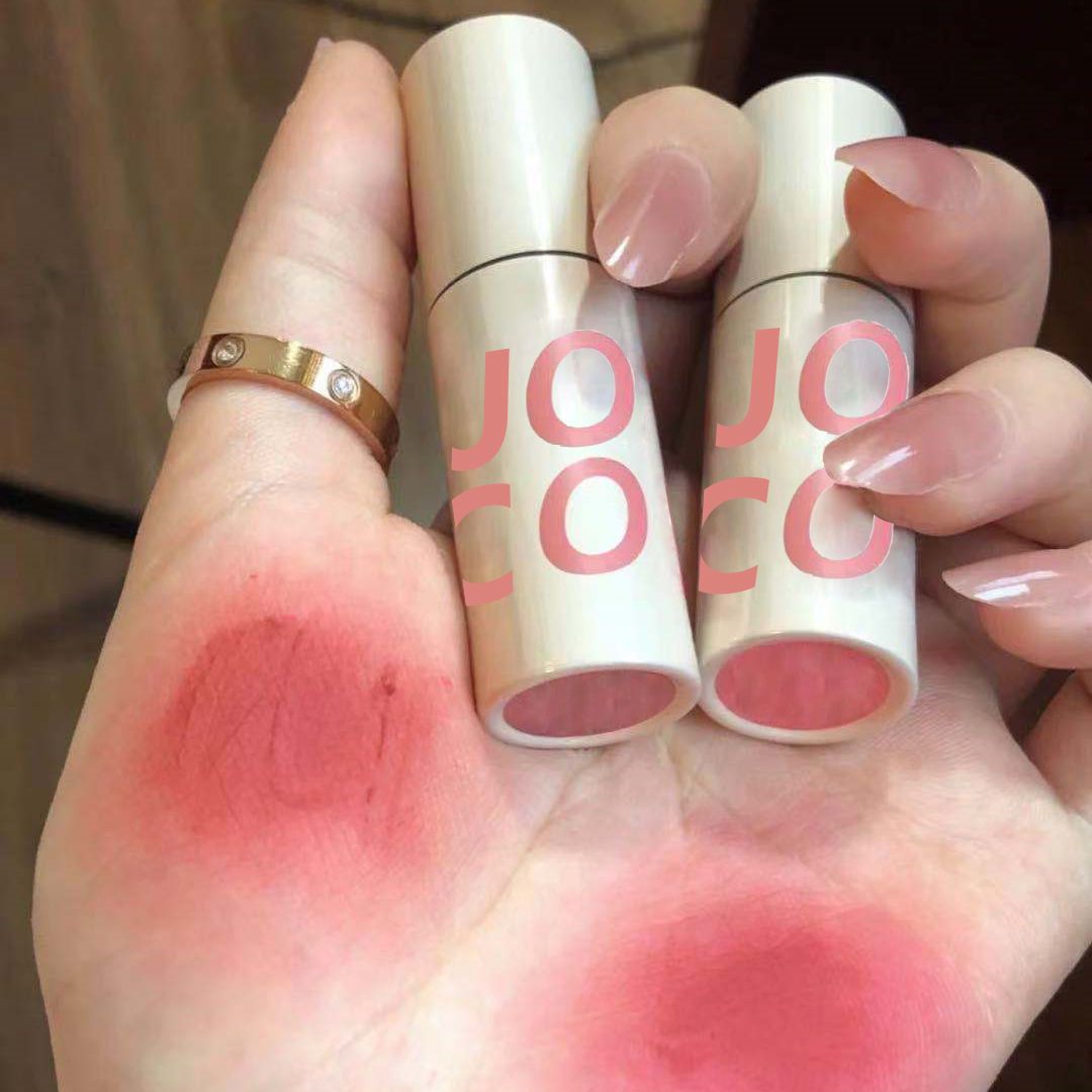 奶呼呼杏橘~薄泥唇泥學生款唇釉煙熏豆沙玫瑰色口紅純欲素顏顯白