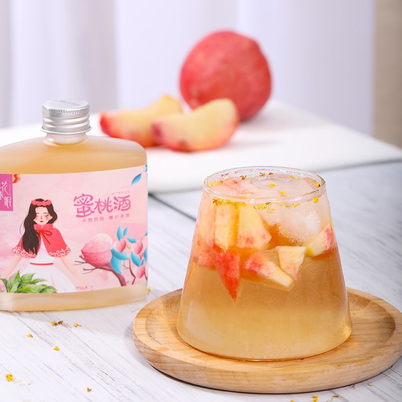 54288-果酒少女水果酒甜酒女生酒微醺学生喝的低度小瓶高颜值女士晚安酒-详情图