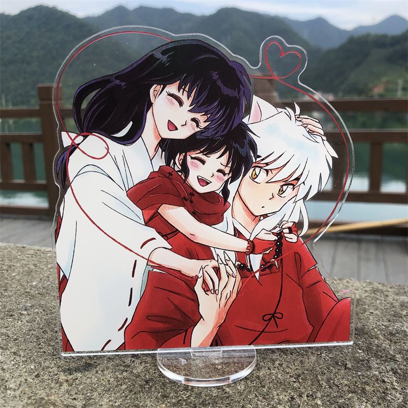 犬夜叉立牌戈薇杀生丸玲桔梗立牌动漫周边亚克力摆件摆台礼品 11月27日发完 虎窝拼