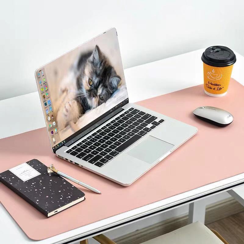 Waterproof desk pad student writing desk pad office keyboard pad desktop leather pad notebook mouse pad super large