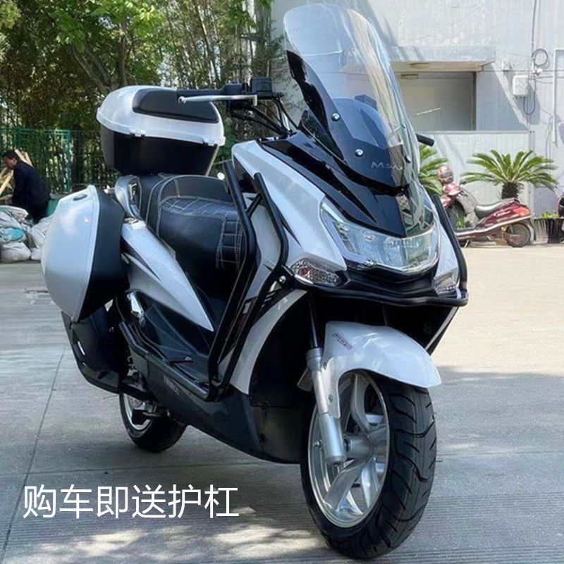 新款立雅150cc排量狮吼宏图国四电喷燃油大型踏板摩托整车可上牌