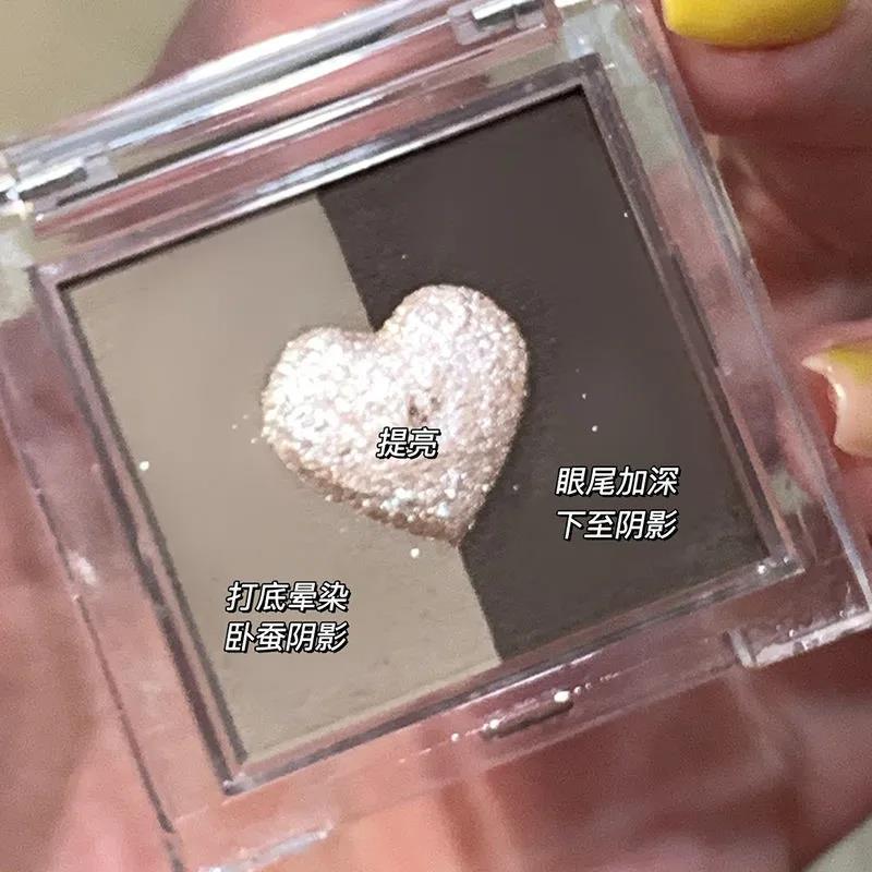 眼影盤夏天2021年新款大地色閃粉小眾品牌小樣大牌細閃液體眼影