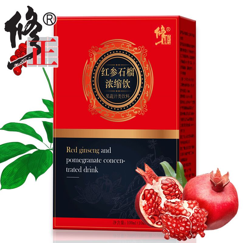 54649-修正红参石榴浓缩液饮料配韩国高丽参膏长白山人参营养滋补品礼盒-详情图
