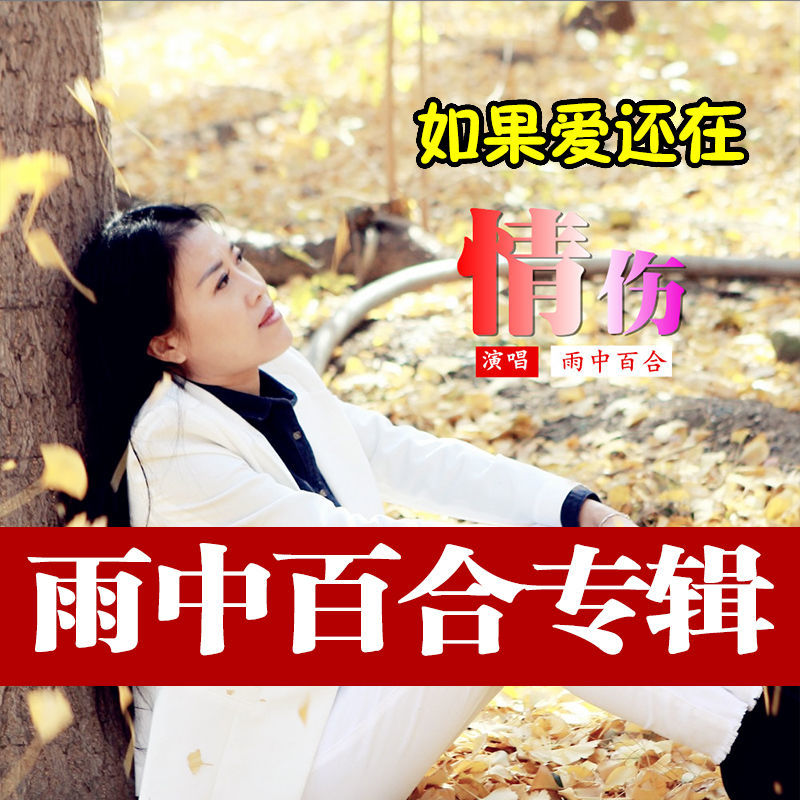 雨中百合 如果爱还在 专辑歌曲精选流行合集音乐cd汽车载cd碟u盘