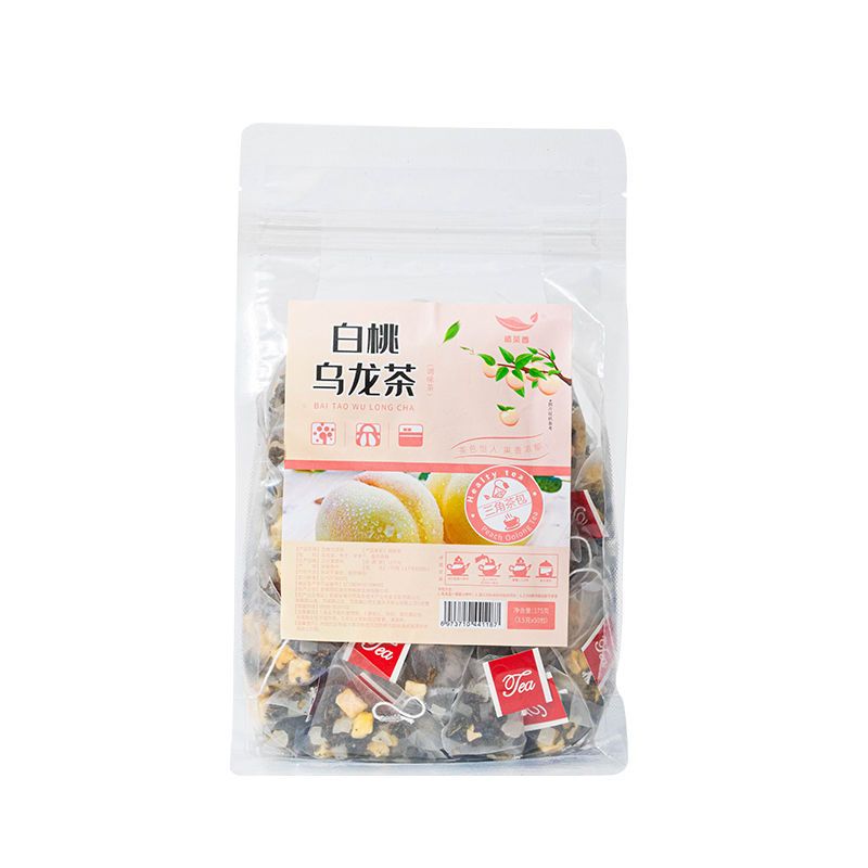 54152-【白桃乌龙茶】白桃蜜桃乌龙茶水果茶袋装50小包量贩装冷泡茶-详情图