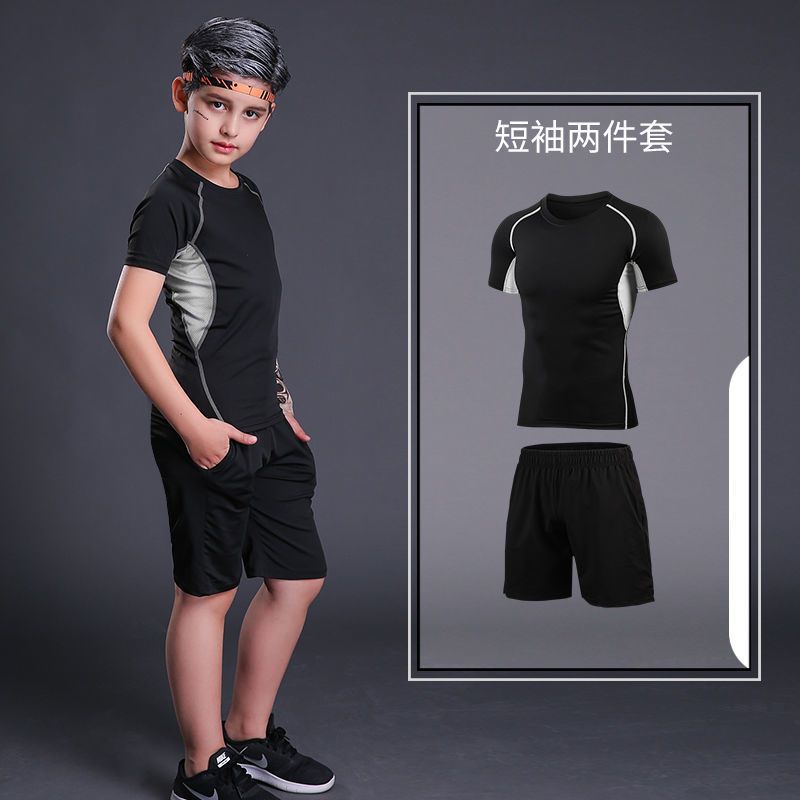 Children's tights training clothes quick-drying suit students basketball football running fitness sports track and field base men and women