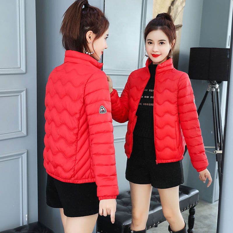 2021新款棉服小个子冬季女轻薄短款修身显瘦大码女士高档棉衣外套【2