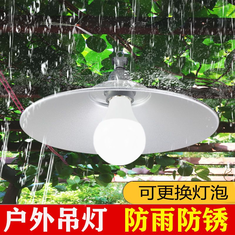 家用e27户外防雨吊灯罩室外防水路灯门头灯庭院葡萄