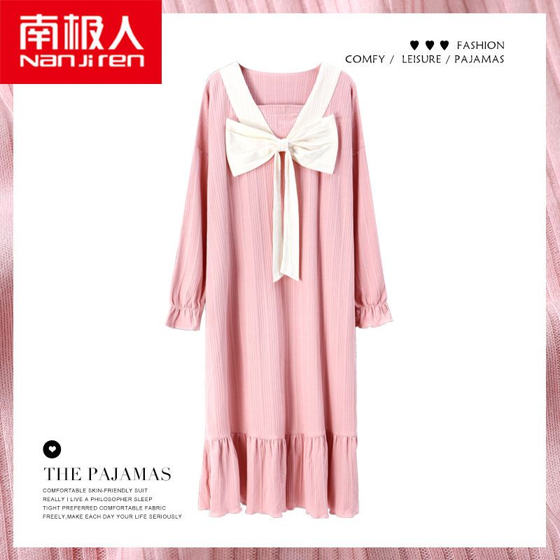 Nanjiren 2023 new princess style pajamas spring and autumn pure cotton long-sleeved fairy style cotton autumn and winter dress