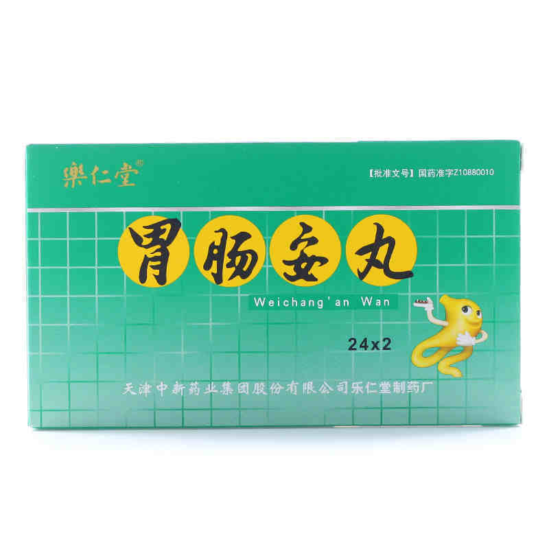 乐仁堂 胃肠安丸 0.08g*48丸/盒 腹泻