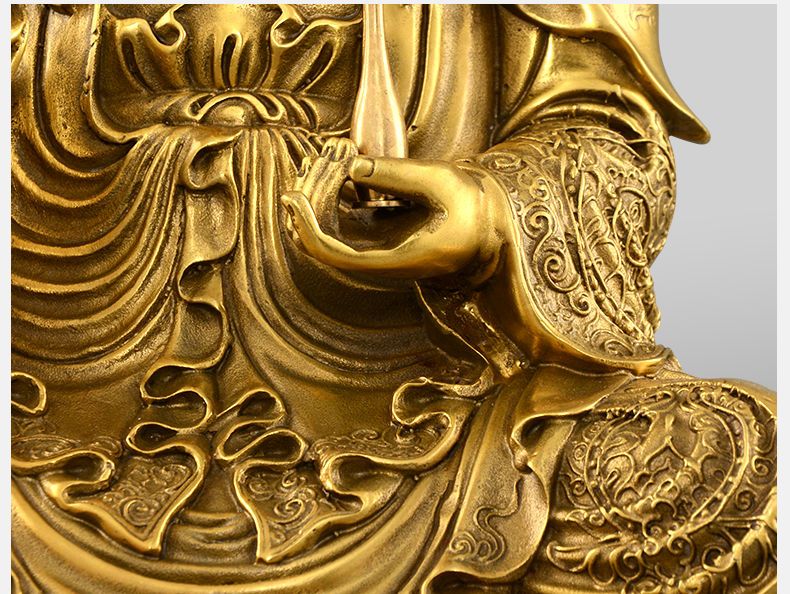 Amitabha Standing Statue detail 10