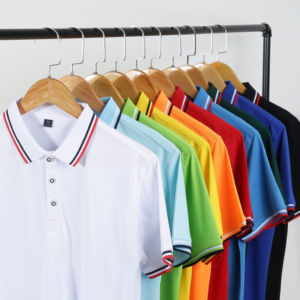 Polo衫定製T恤印字工作服廣告文化衫刺繡翻領短袖團體定做印logo