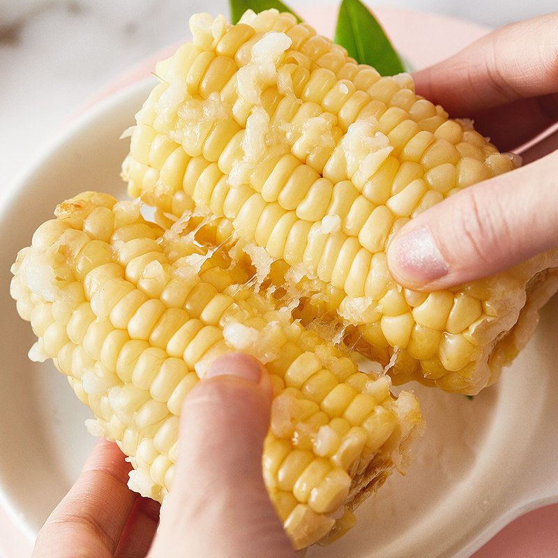 54336-黑糯玉米新鲜甜玉米蔬菜包邮当季特产整箱玉米棒8根批发黑玉米-详情图