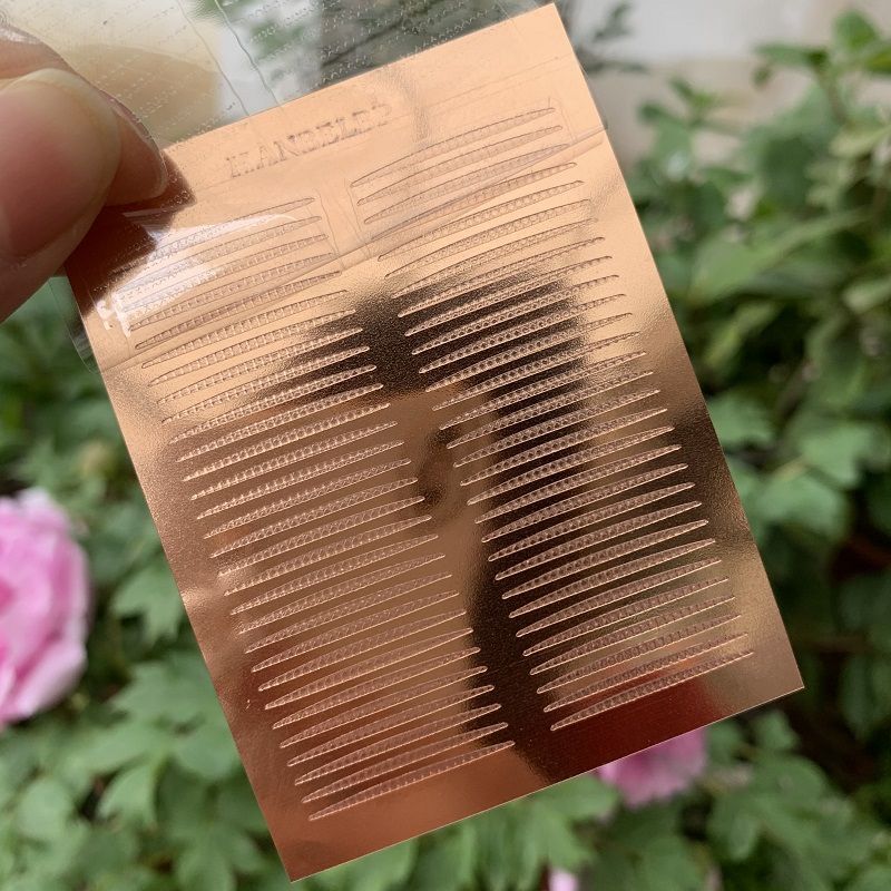 涵貝爾極細雙眼皮貼細窄美目貼纖維條單面素顏隱形夜用內雙腫眼泡