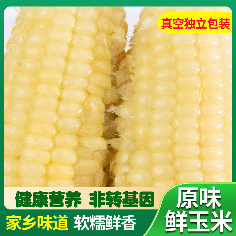黑糯玉米新鲜甜玉米当季特产整箱玉米棒10根批发黑玉米220克/棒