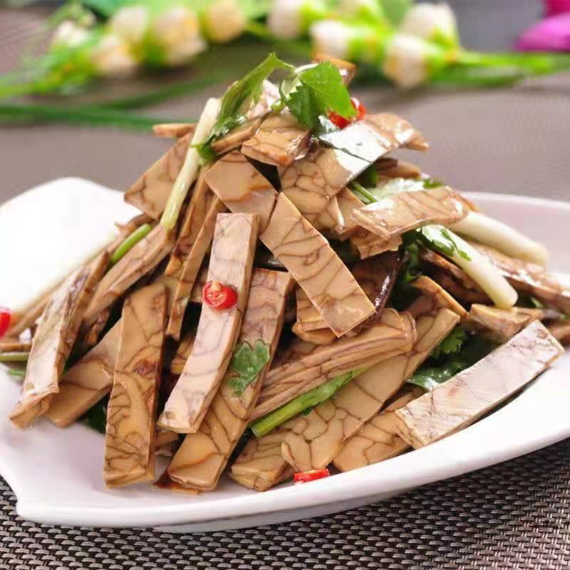 八宝豆干180g/袋香辣味千叶豆腐凉菜即食豆制品火锅千层香干批发