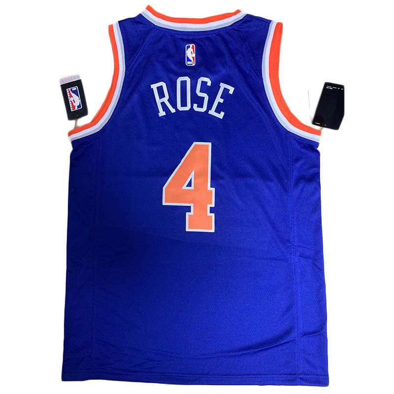 nba 罗斯球衣 高品质无纺布热压球衣 森林狼25号 尼克斯4号-图4