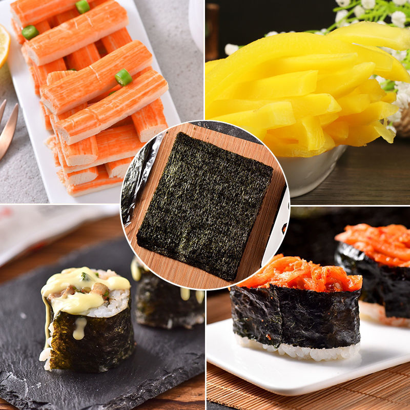 特级寿司食材套装全套韩国寿司海苔寿司萝卜条蟹肉蟹海苔紫菜包饭