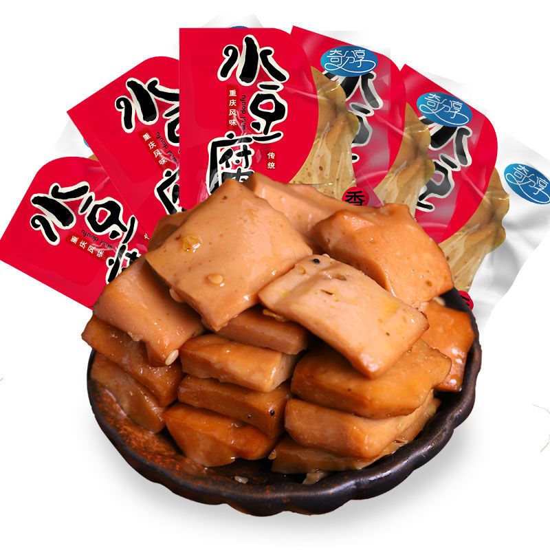 57710-重庆特产网红小吃奇爽小包装零食豆干豆腐干不加鸡精味精色素-详情图