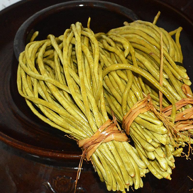 湖南农家酸豆角老坛腌长豆角坛子菜泡菜无水真空包装豇豆坛腌豆角