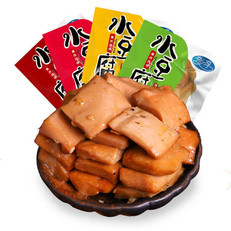 57710-重庆特产网红小吃奇爽小包装零食豆干豆腐干不加鸡精味精色素-详情图