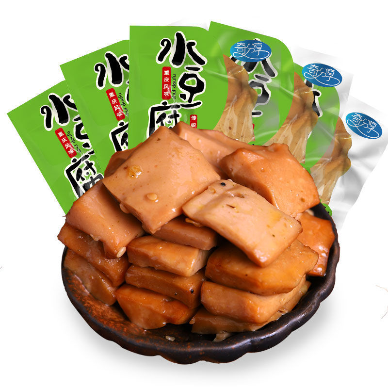57710-重庆特产网红小吃奇爽小包装零食豆干豆腐干不加鸡精味精色素-详情图