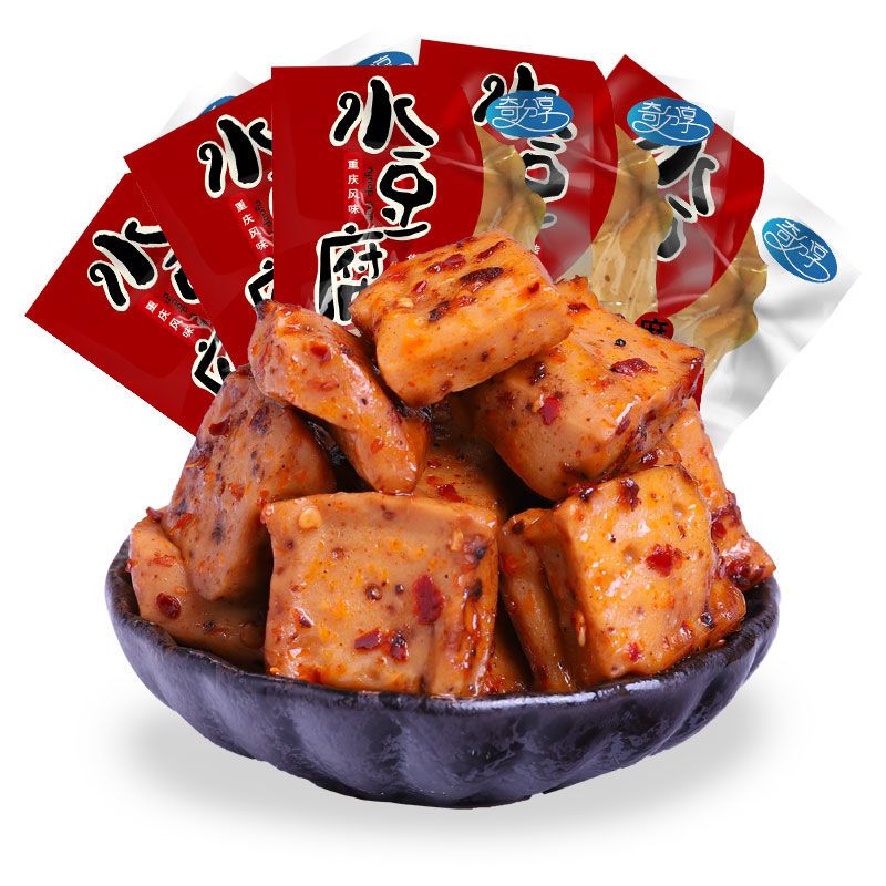 57710-重庆特产网红小吃奇爽小包装零食豆干豆腐干不加鸡精味精色素-详情图