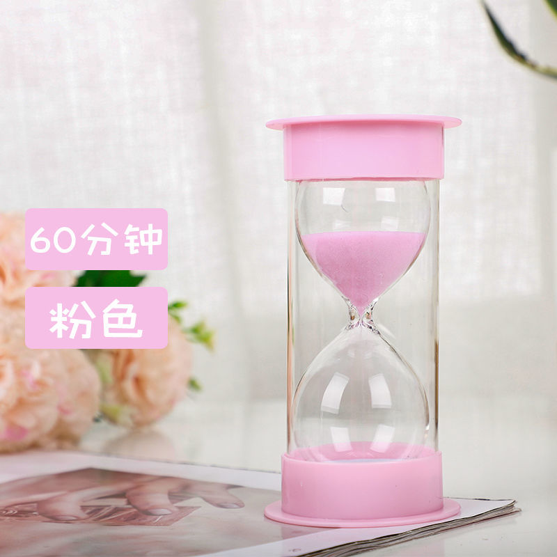 沙漏计时器儿童10/20/30分钟防摔创意个性时间漏沙小摆件生日礼物