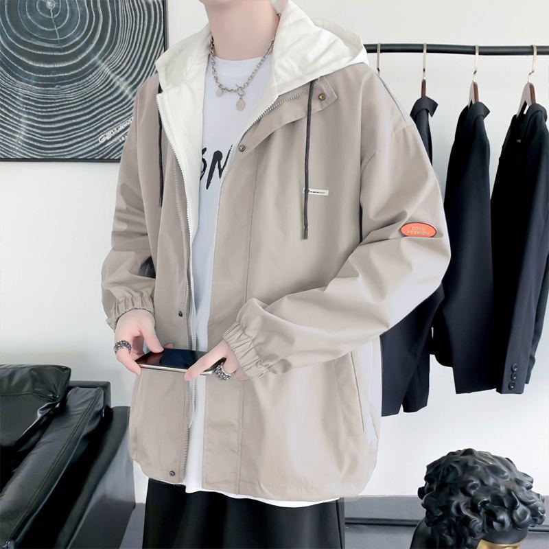 男士休闲外套2023新款春秋季韩版潮流男生棒球服工装夹克情侣上衣