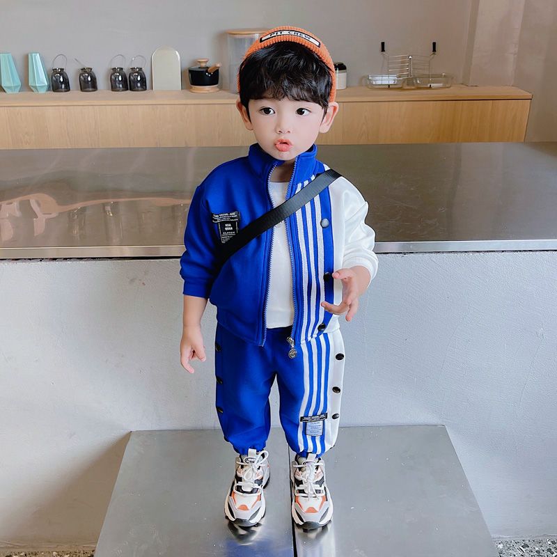 童装男童秋装套装2022新款春秋中小儿童1-3-5-7岁两件套韩版潮衣