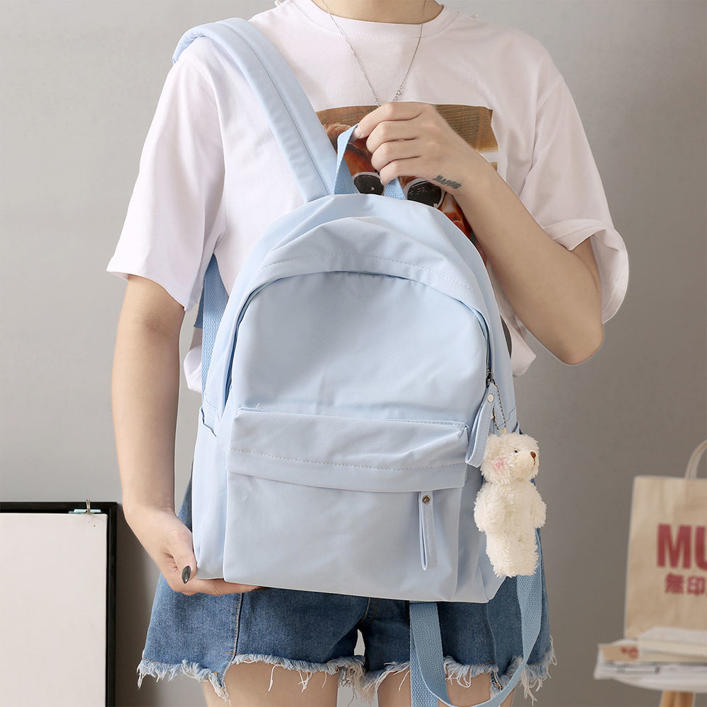 Schoolbags for women 2021 new ins forest style versatile high school students college campus simple students junior high school students good looks