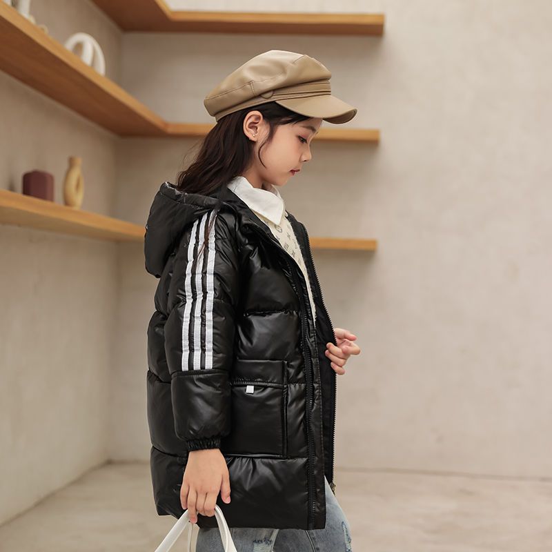 57760-新款儿童羽绒服中长款男女童白鸭绒外套加厚保暖亮面免洗连帽童装-详情图