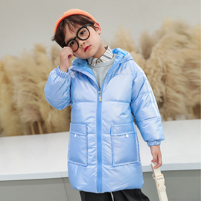 57760-新款儿童羽绒服中长款男女童白鸭绒外套加厚保暖亮面免洗连帽童装-详情图