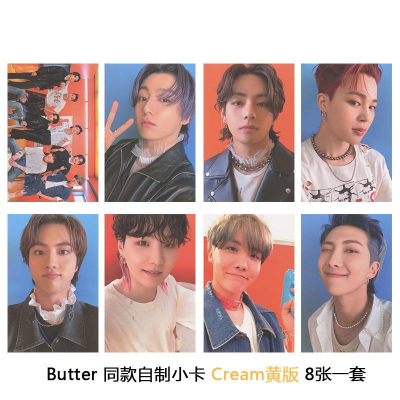 Bts 防弹少年团专辑同款自制小卡签名小卡wings 花样年华同款 虎窝拼