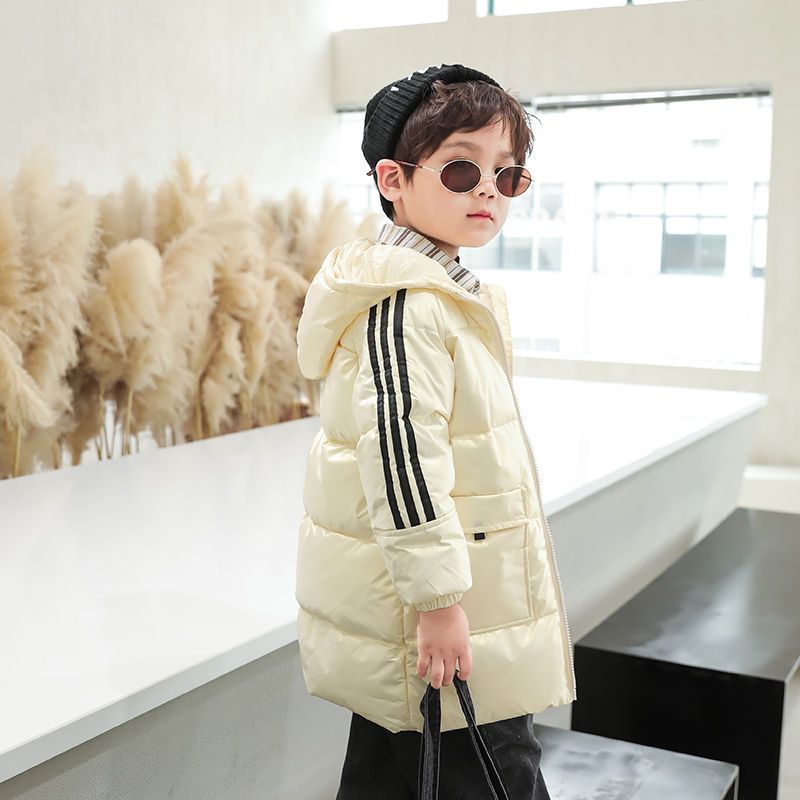 57760-新款儿童羽绒服中长款男女童白鸭绒外套加厚保暖亮面免洗连帽童装-详情图