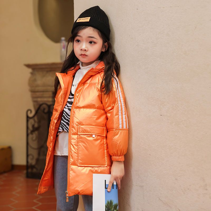 57760-新款儿童羽绒服中长款男女童白鸭绒外套加厚保暖亮面免洗连帽童装-详情图