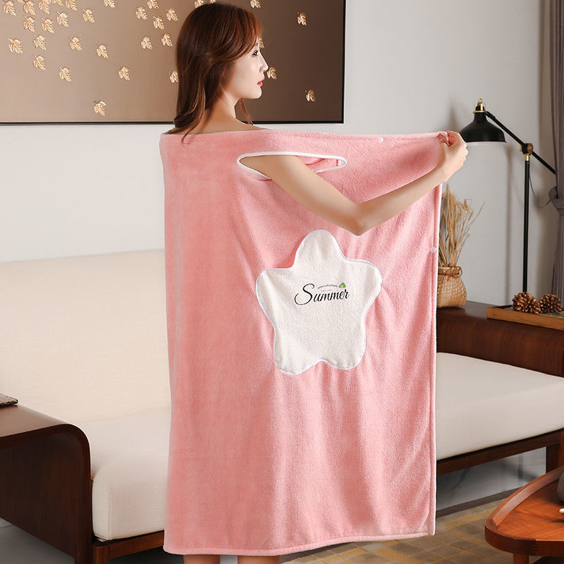 Southern life bath towel ladies can wear bath skirt lengthened and thickened sling bathrobe soft and lint-free than pure cotton absorbent