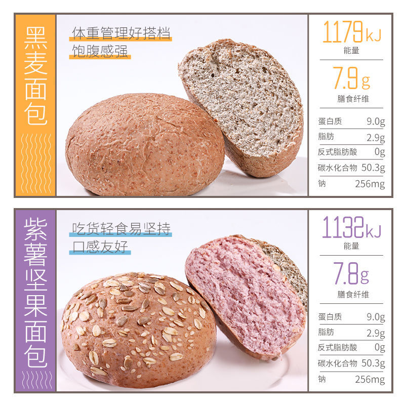 75763-姚太太全麦面包零食早餐糕点食品低脂轻卡代餐网红小零食整箱批发-详情图