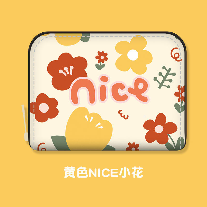 ins可愛卡包女式原創防消磁防盜刷大容量多卡位小巧證件零錢包