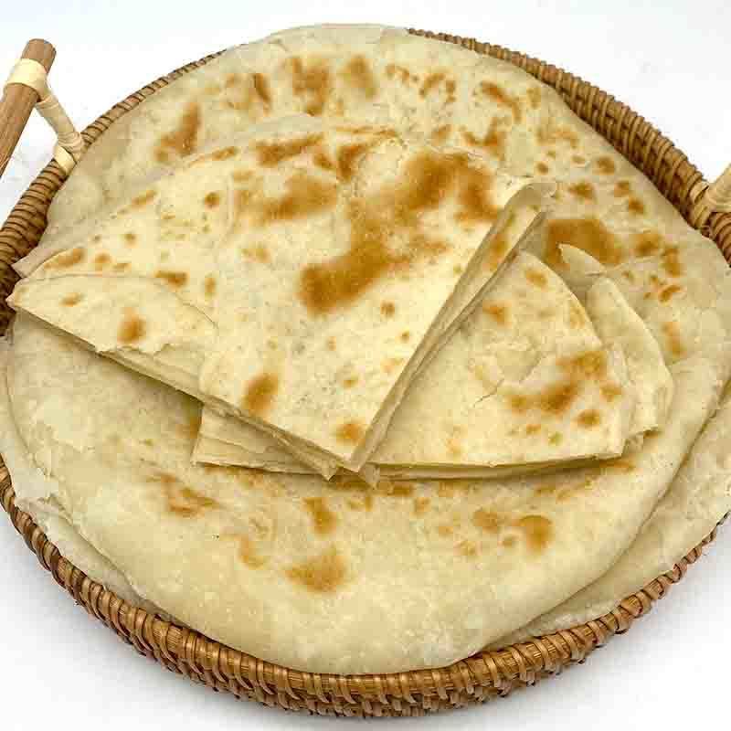 90天津特产当日现做现卖风味小吃烙饼早餐死面饼大饼饼丝约320克1张已