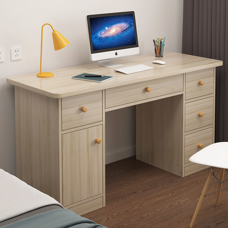 电脑桌家用台式简易书桌简约现代卧室写字桌办公桌经济型小书桌子