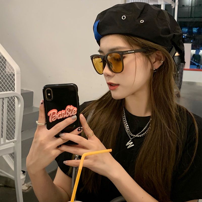 2022 net red beret women's new all-match summer thin section cute student Korean version of the British style trend male