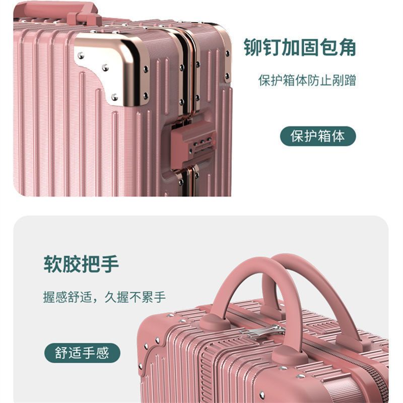 Suitcase female net red ins travel male trolley case 28 universal wheel password leather case small 20 inches 24 students
