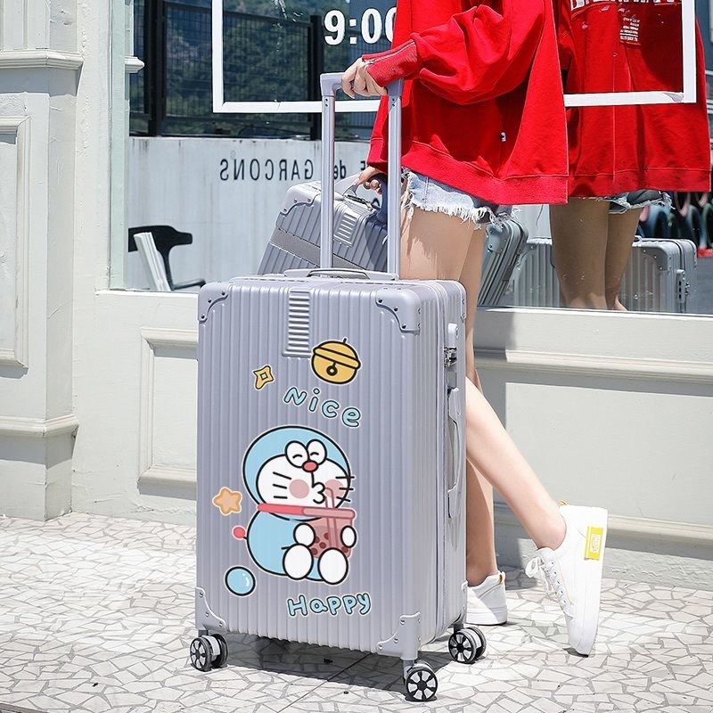 Suitcase female Japanese small 20-inch trolley case durable 24 student password box travel leather case 26 male