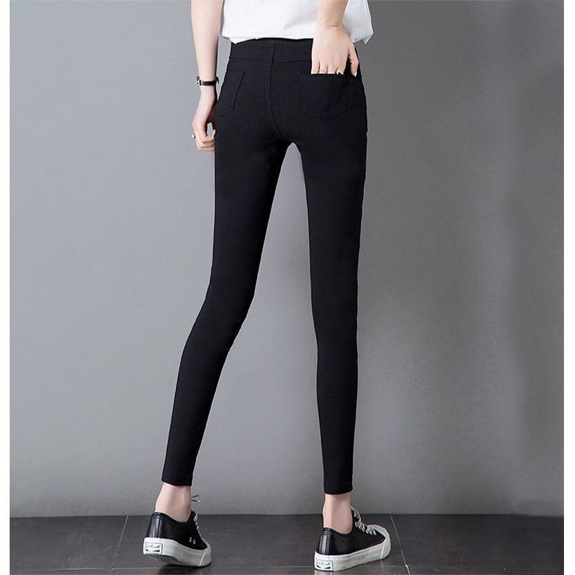 Fat mm350 catties large size black leggings women's outerwear autumn style high waist slimming all-match magic pencil pants