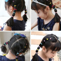 韩国儿童头绳发圈发饰女孩扎头发橡皮筋彩色小号发绳不伤发头饰品