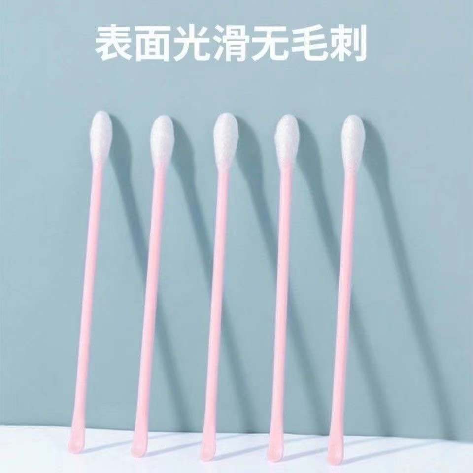 棉签掏耳朵挖耳二合一神器成人耳勺儿童挖鼻屎化妆棉签棒棉签