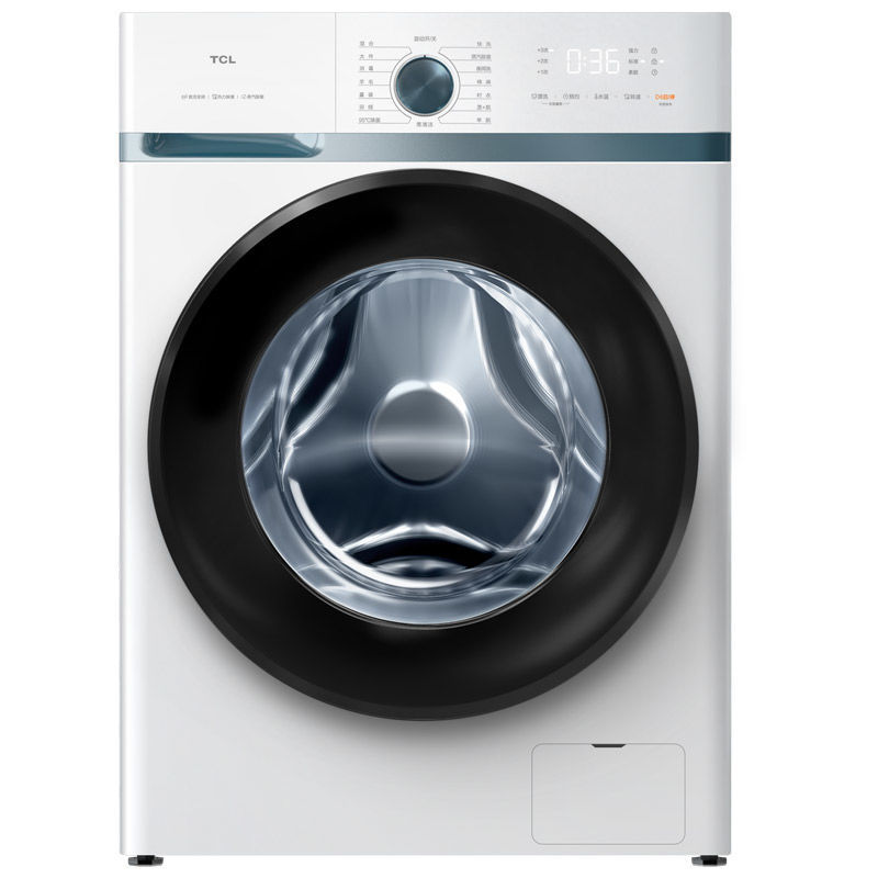 125900-TCL全自动滚筒洗衣机10公斤家用变频大容量静音超薄洗脱一体滚筒-详情图