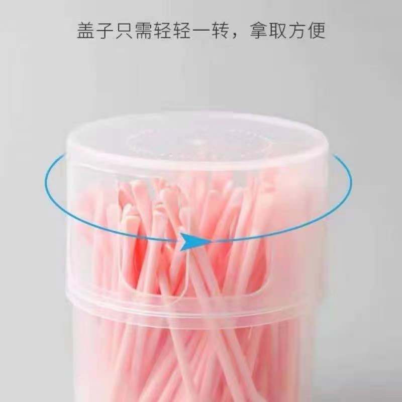 棉签掏耳朵挖耳二合一神器成人耳勺儿童挖鼻屎化妆棉签棒棉签